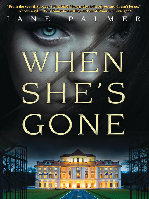 Title details for When She's Gone by Jane Palmer - Wait list